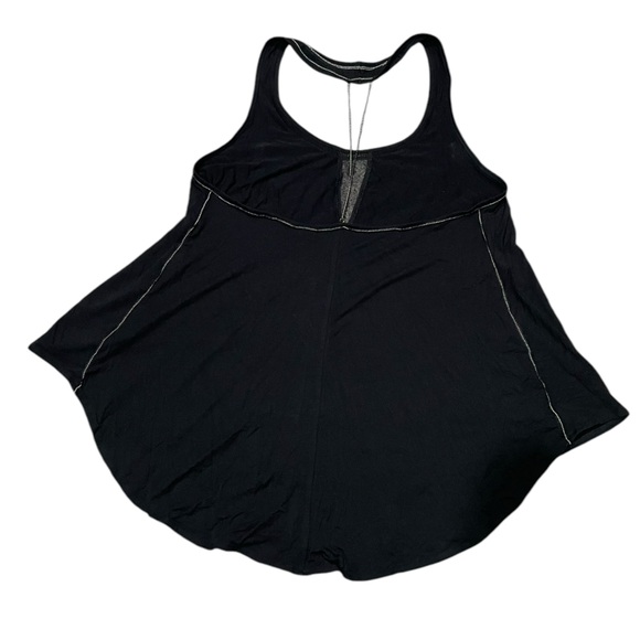 Free People Black Bead Trim Halter Tank Top - Picture 6 of 13